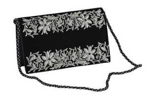 2025 femmes de qualité supérieure cousue à la main robe de soirée Style pochette sacs à main sacs à main Unique maille conception broderie chaîne - Product Image 3