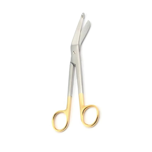 ชุดอุปกรณ์ทางการแพทย์กรรไกรตัดผ้าพันแผลสแตนเลสสตีลเคลือบทองอุปกรณ์ปฐมพยาบาลทางการแพทย์สำหรับปฐมพยาบาล - Product Image 1