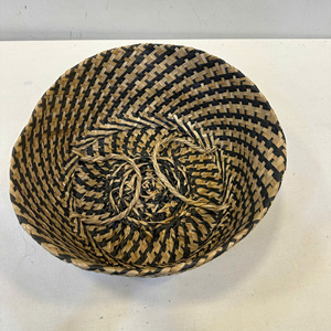 ตะกร้าอเนกประสงค์ทรงกลมจากหญ้าทะเล หรูหรา เป็นมิตรกับสิ่งแวดล้อม - Product Image 4