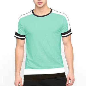 Performance Men Gym Fit T Shirt Avec Tissu Doux Et À Séchage Rapide Idéal Pour Les Entraînements Actifs Stock T-shirts Pour Hommes - Product Image 1