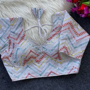 คอลเลกชั่นพรีเมียมผ้าจอร์เจียแท้ผ้าวิสโคสด้วยด้ายและเสื้อปักเลื่อมสีสวย - Product Image 2