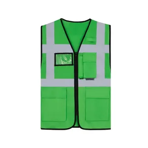Gilet en maille multifonctionnel avec autocollants et lumières réfléchissantes, articles promotionnels - Product Image 4
