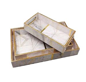 Latest Design <b>Printed</b> Serving Tray for Restaurant and Wedding Use Available at Wholesale Supply Wooden Tray - Product Image 1