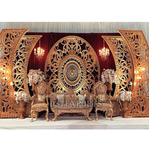 Événement extérieur Arangetram cérémonie scène décor DST exportations classique personnalisé danse plate-forme fibre décorations fournitures australie - Product Image 4