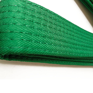 Cinturones de Artes Marciales de Algodón 100% de Alta Calidad al por Mayor OEM, Cinturones Personalizados de Doble Envoltura para Judo, Karate, Taekwondo, BJJ, Niños, Secado Rápido y Transpirables - Product Image 4