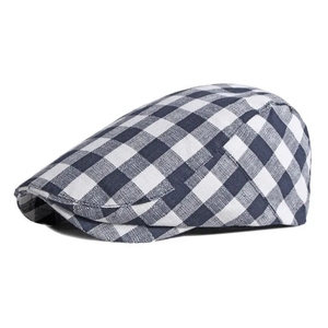 Casquettes de gavroche de caractère de camouflage de Spandex/Polyester et chapeaux de béret plats à pointe pour unisexe-vêtements de plage de printemps et d'automne - Product Image 3