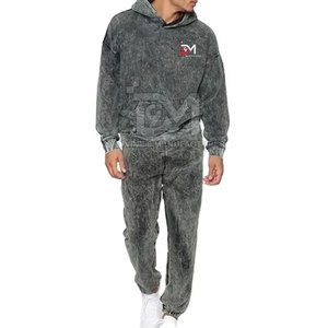 ชุดวอร์มซักกรดแขนยาวสำหรับผู้ชายชุดแฟชั่น2025ซักกรดชุดวอร์มสำหรับผู้ชายคุณภาพสูง - Product Image 1