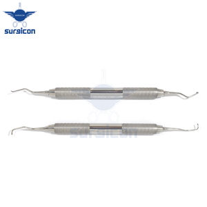Instrumentos dentales Jacquette Scaler U15/30 Tarter Remover Herramienta de examen anterior para cuidado dental profesional por Surgicon - Product Image 6