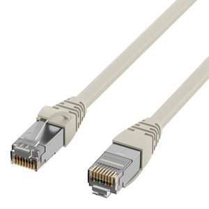 Cavo patch Cat.6a con conduttore interno AWG24 speciale per lunghe distanze RJ45 grigio 50 m - Product Image 1