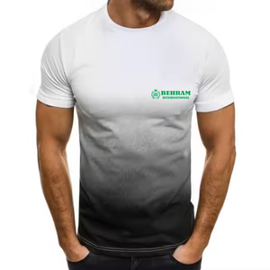 T-shirt décontracté d'été pour homme 100% coton biologique Coupe classique Manches courtes Écologique Respirant Toutes les couleurs - Product Image 6