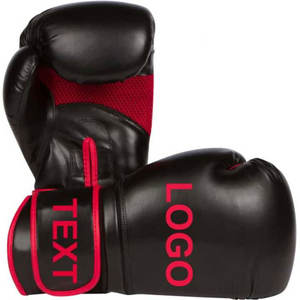 Gants de boxe professionnels respirants en cuir de haute qualité avec support de poignet et fermeture à boucle et crochet, couleurs personnalisées, entraînement en extérieur - Product Image 6