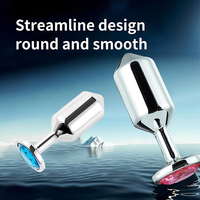 YoungWill SM Plugs anaux en métal, dilatateurs anaux, outils de masturbation pour adultes, jouets sexuels stimulants, plug anal en alliage métallique pour usage anal