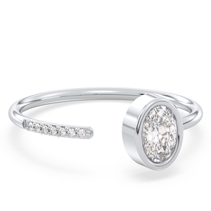 แหวนแต่งงาน/แหวนหมั้น โมอิสซาไนต์ ทองคำแท้ 14K คุณภาพสูง สำหรับผู้หญิง ราคาขายส่ง REYES ได้รับการรับรอง GRA เครื่องประดับชั้นดี - Product Image 1