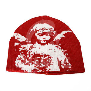 Gorro de Punto Acrílico Cálido, Transpirable e Impermeable, Estilo Urbano, Diseño Personalizado, Gorro de Invierno Ajustable para Hombre - Product Image 3