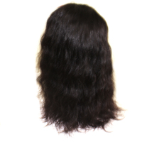 Perruque Lace Front en Cheveux Humains Naturels Vierges de Qualité Supérieure 100% avec Dentelle Transparente pour Styles Ondulés Profonds et Raides