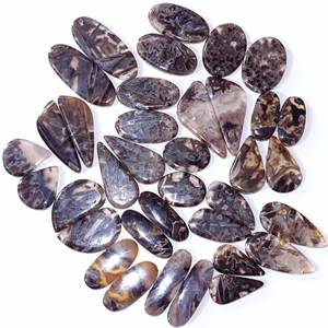 Preciosas Gemas de Ágata Turca Natural en Forma de Cabujón, Cristales a Granel para la Elaboración de Joyas - Product Image 5