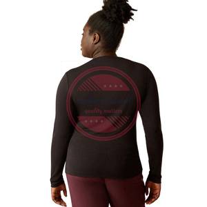 Sous-vêtements extensibles T-shirt à manches longues Chemises d'hôpital à col en V - Product Image 6