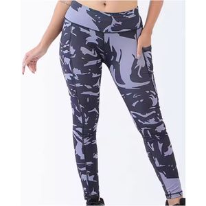 Leggings de Yoga de Cintura Alta para Mujer, con Cordón Ajustable, 100% Spandex/Poliéster, Secado Rápido, Transpirables, Sin Costuras, Ropa Deportiva Personalizada - Product Image 4
