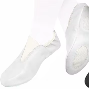 Zapatos Gimnasia Cuero Suela de goma Niños Adultos Suela suave completa Lona - Product Image 1