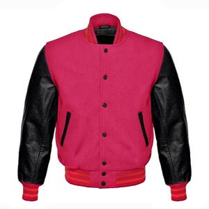 Vestes Letterman Varsity de haute qualité Corps en laine Manches en cuir véritable Vêtements d'hiver Veste pour homme intelligente et élégante - Product Image 5
