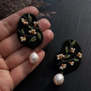 Pendientes de cuentas Maa Durga, pendientes personalizados con múltiples cuentas, joyería festiva para mujer al mejor precio, pendientes de cuentas - Product Image 5