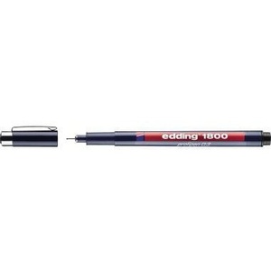 Rotulador Edding 1800 Profipen Negro de 0.35 mm - Product Image 1