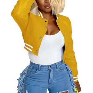 แจ็กเก็ตหนังแฟชั่นปักลายสำหรับสตรีสไตล์วินเทจ - Product Image 4