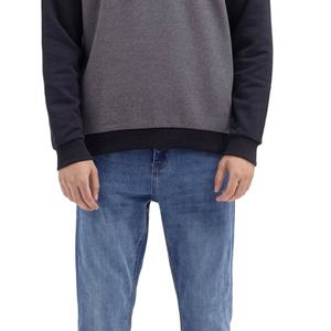 Sweat-shirts en coton épais 500 GSM pour hommes, vente en gros OEM, logo personnalisé, col rond uni, teinture unie, solides, hiver 2026 - Product Image 3