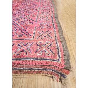 Tapis en laine géométrique Nuray rose et violet noué à la main pour la décoration de la maison et du salon, tapis de Jaipur, produit américain - Pae-4525 - Product Image 4
