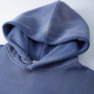 Whaoleslae personalizado hombres Casual con capucha polar con capucha Jogger pantalones de chándal conjunto cálido 100% algodón ropa deportiva para invierno Oem All - Product Image 4