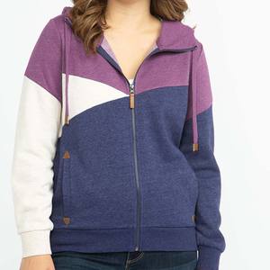 Sudaderas con cremallera informales para mujer de alta calidad más vendidas, ropa de invierno de punto para adultos a un precio razonable con logotipo frontal - Product Image 3