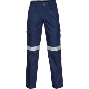 Latest Design Safety Work Trousers Multi Pockets Work Safety <b>Pants</b> Men Reflective <b>Hi</b> <b>Vis</b> Workwear Trousers Breathable OEM - Product Image 6