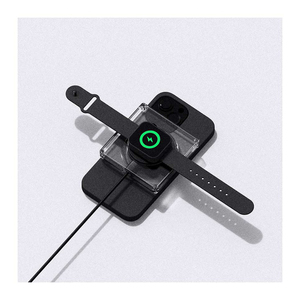 SSOUSE 3-in-1 Magnetic PD Fast <b>Charging</b> <b>Wireless</b> <b>Dock</b> for Dual Device Smartphone Smartwatch Earphones - Product Image 3