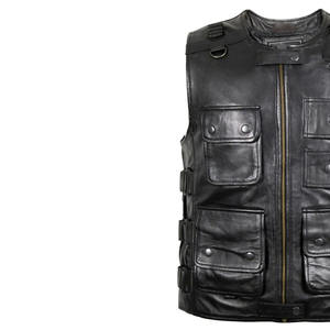 Veste en cuir de qualité supérieure, design haut de gamme, nouvelle collection, vente chaude, personnalisable, respirante, décontractée, pour hommes - Product Image 3