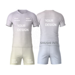Tenues de football pour hommes, ensemble d'uniformes de football, maillots d'équipe personnalisés, manches courtes, respirants, ensembles d'équipe pour adultes - Product Image 5
