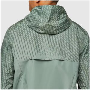 Veste Coupe-vent à Capuche Design Personnalisé Couleur Unie Imperméable Respirant Streetwear - Product Image 6