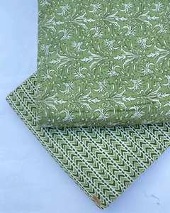 High Quality <b>Medium</b> Weight Pure Cotton Twill Printed <b>Fabric</b> with Floral & Geometric Patterns for Women's Shirts & Apparel Craft - Product Image 6