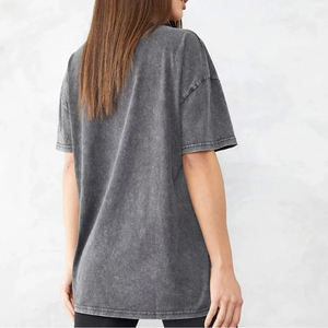 เสื้อเชิ้ตผ้าใบเบลล่าสำหรับผู้ชายและผู้หญิงเสื้อยืดซักด้วยกรดเสื้อยืดผู้ชายสไตล์3001 - Product Image 3