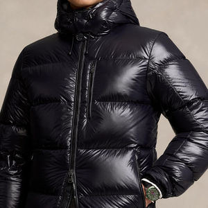 Vestes pour hommes prix de gros pour l'extérieur couleur noire légère et chaude nouvelle meilleure nouvelle veste polaire brillante pour l'extérieur service OEM en duvet épais - Product Image 4