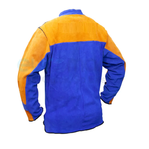 Chaqueta de cuero de camuflaje recubierta Unisex DE SEGURIDAD Industrial de alta resistencia para soldadura temporada de primavera uso profesional de alta calidad - Product Image 6