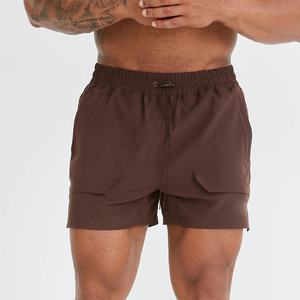 Pantalones cortos de gimnasio para hombre de secado rápido de marca de diseño personalizado OEM, pantalones cortos para correr de verano, pantalones cortos para correr atléticos para gimnasio para hombre - Product Image 1