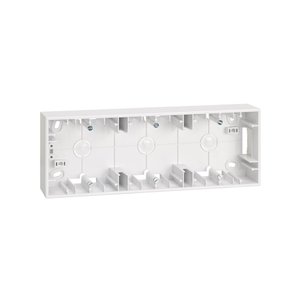 Scatola con superficie bianca per tre elementi (Simon 27 Play 2700753-030) - Product Image 1