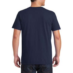 Camisetas de Cuello en V para Hombre al por Mayor 2026, Camisetas Lisas de Poliéster y Algodón de Alta Calidad para Verano - Product Image 3