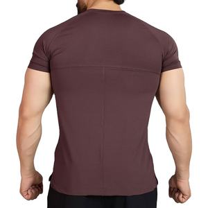 Camiseta Deportiva de Gimnasio 100% Algodón, Lisa, con Logotipo Personalizado al por Mayor, Corte Regular para Hombre, Ropa Deportiva Informal y Cómoda - Product Image 6