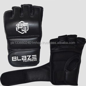 Venta al por mayor de guantes de cuero MMA de 4oz para entrenamiento Sparring Punching-para Kickboxing y artes marciales en gimnasios - Product Image 2