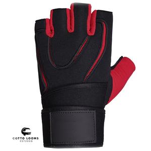 Guantes de cuero para gimnasio personalizados, OEM Premium, ropa deportiva para entrenamiento de levantamiento de pesas, fabricante ODM, proveedor de confianza - Product Image 1