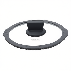 Couvercle en verre AMBIZIOSA (20 cm) transparent et gris WL558T3GRTG pour casseroles Tognana - Product Image 2