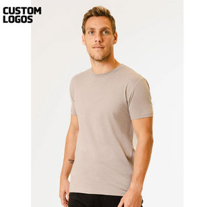 Camiseta de Manga Corta Holgada de Algodón Puro para Hombre, Talla Pequeña - Product Image 2