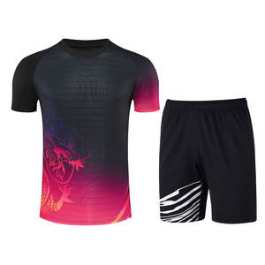 2026 mejor diseño cómodo uniforme de equipo de tenis para hombres 100% algodón orgánico y poliéster logotipo personalizado y uniformes de Color - Product Image 4