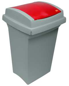 Bolsa Diferencial para Reciclaje de 50 Litros - Cm. 43x39x68h Color Amarillo/Gris - Product Image 1